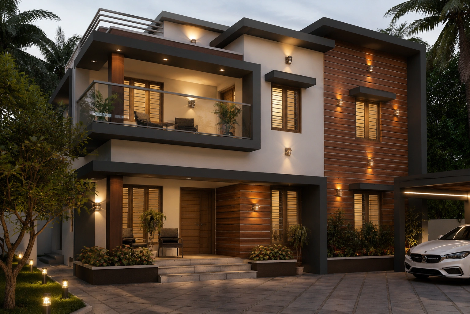 Civicons 3D architectural concept