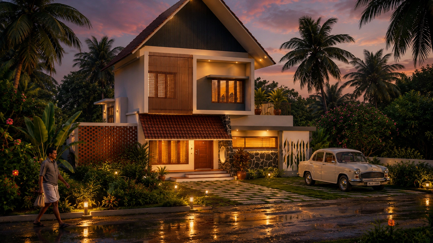Civicons 3D villa concept