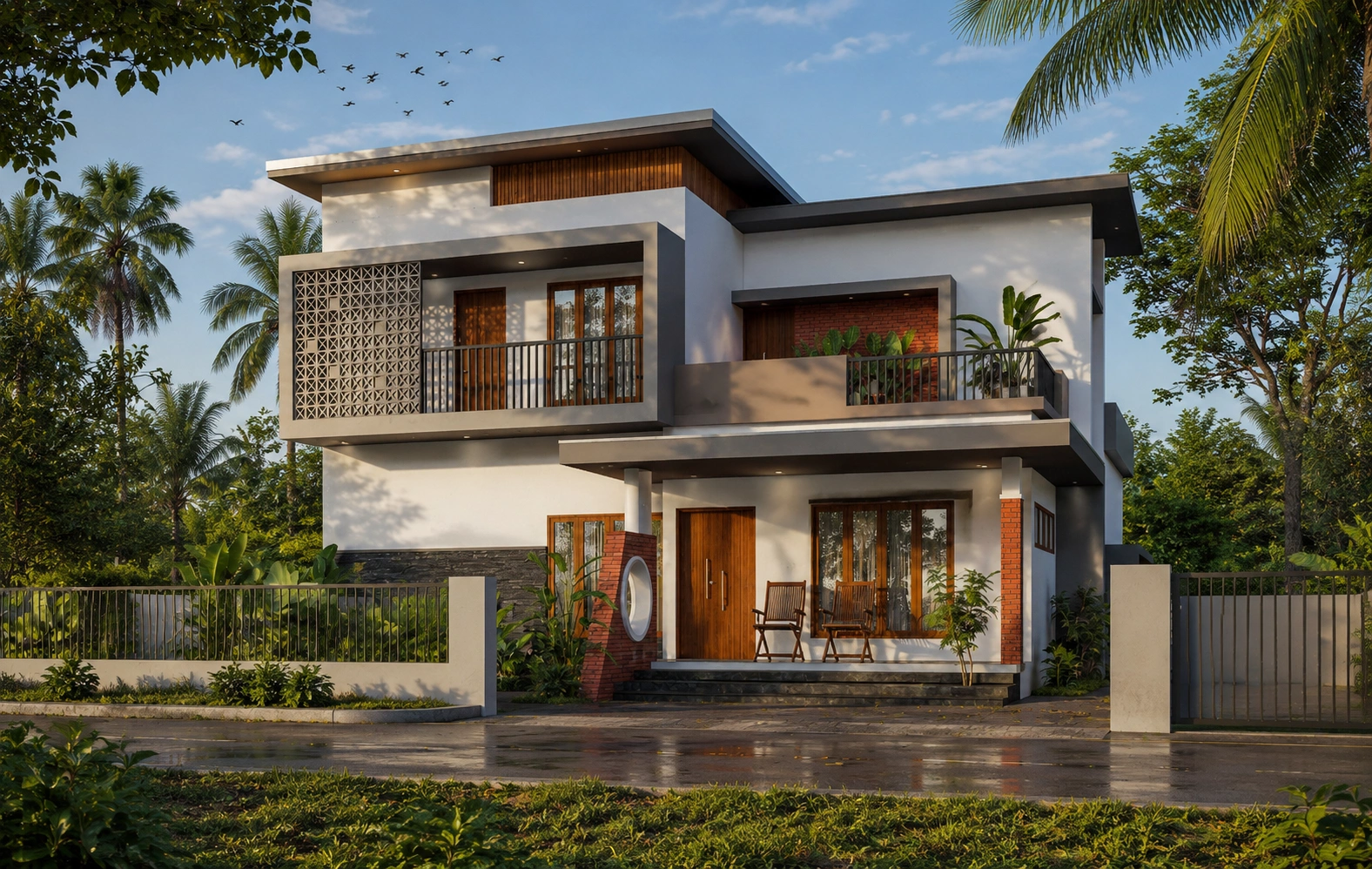 Civicons 3D architectural concept