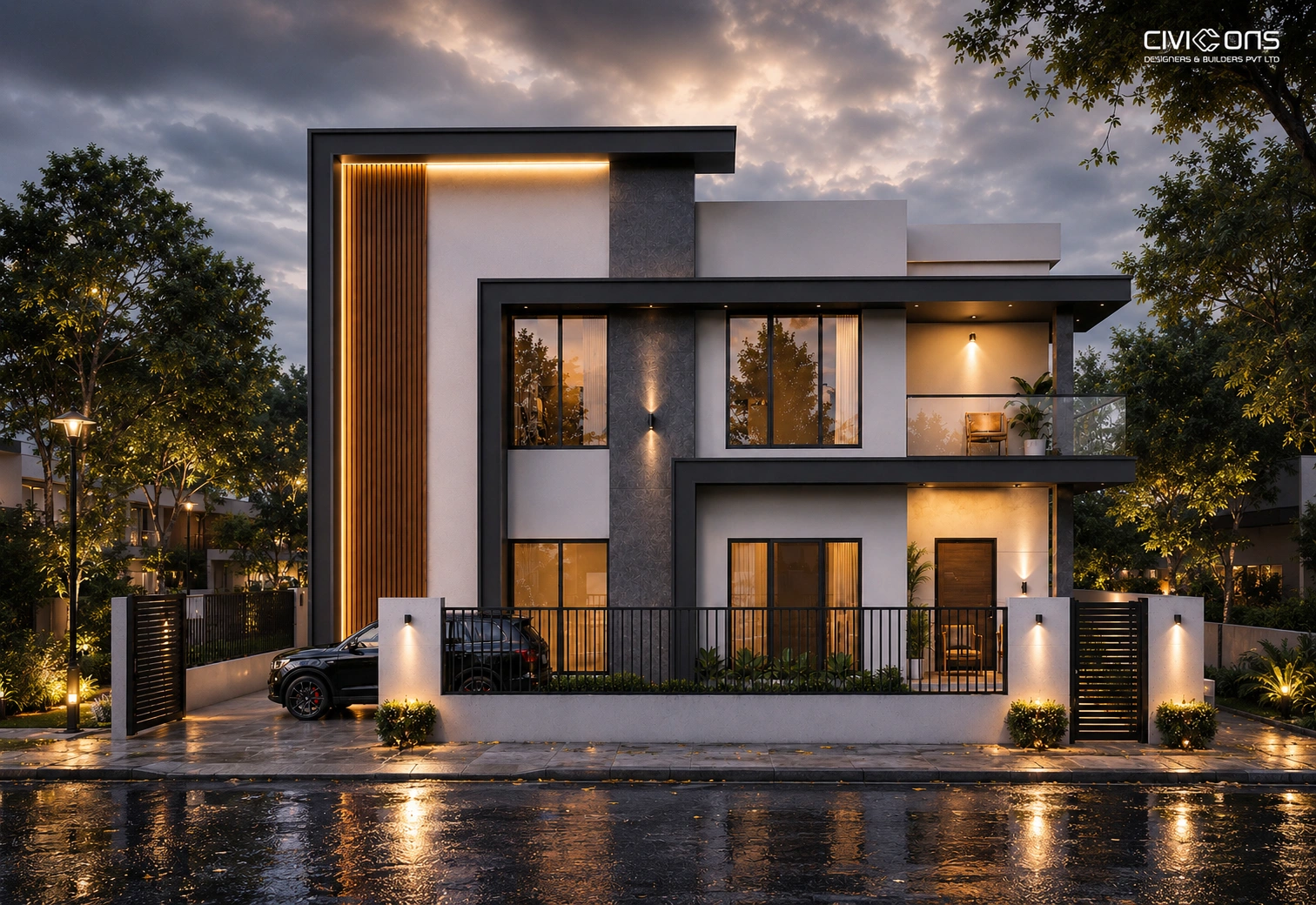 Civicons 3D residential concept
