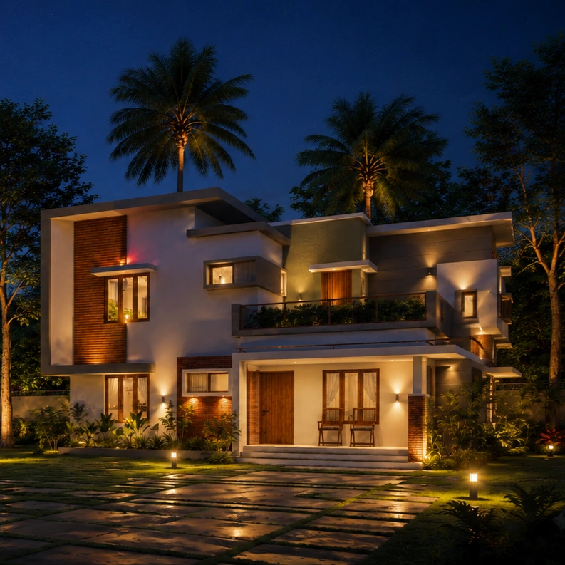 Civicons 3D villa concept